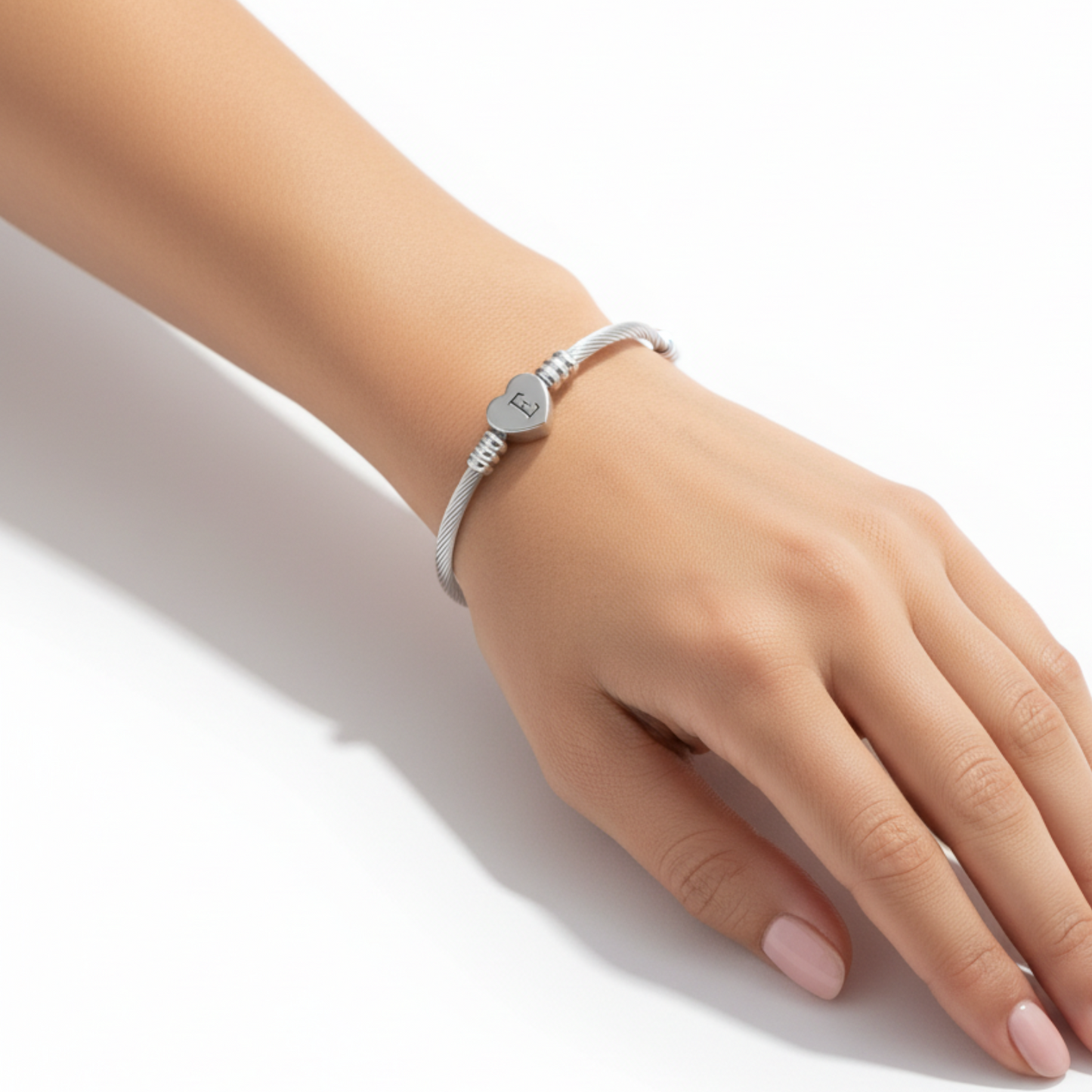 Initial Bracelet "Heart"