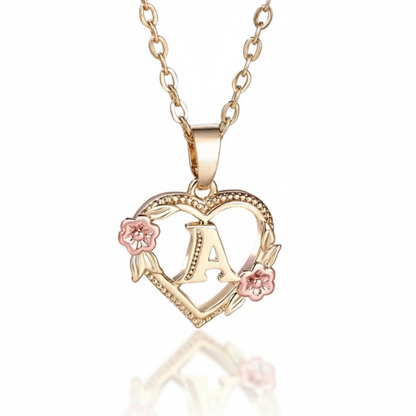 Initial Necklace "Bloom"