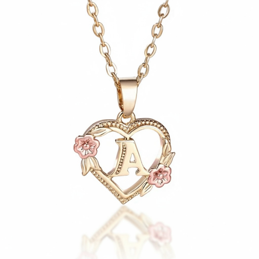 Initial Necklace "Bloom"