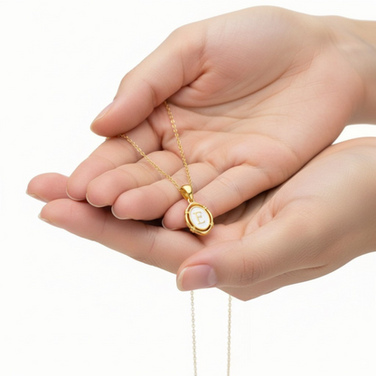 Initial Necklace "Glow"