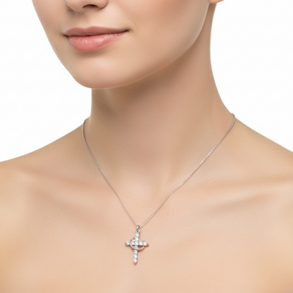 Necklace "The Eternal Cross"