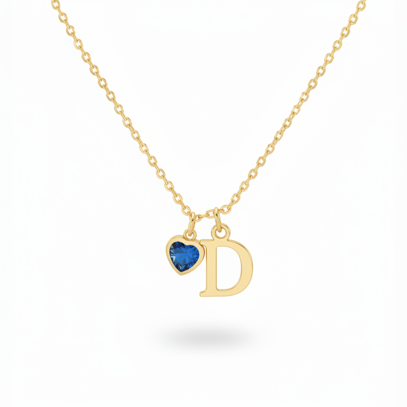 Initial Necklace "Eternal Whisper"