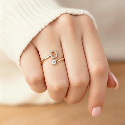 Adjustable Initial Ring "Classic"