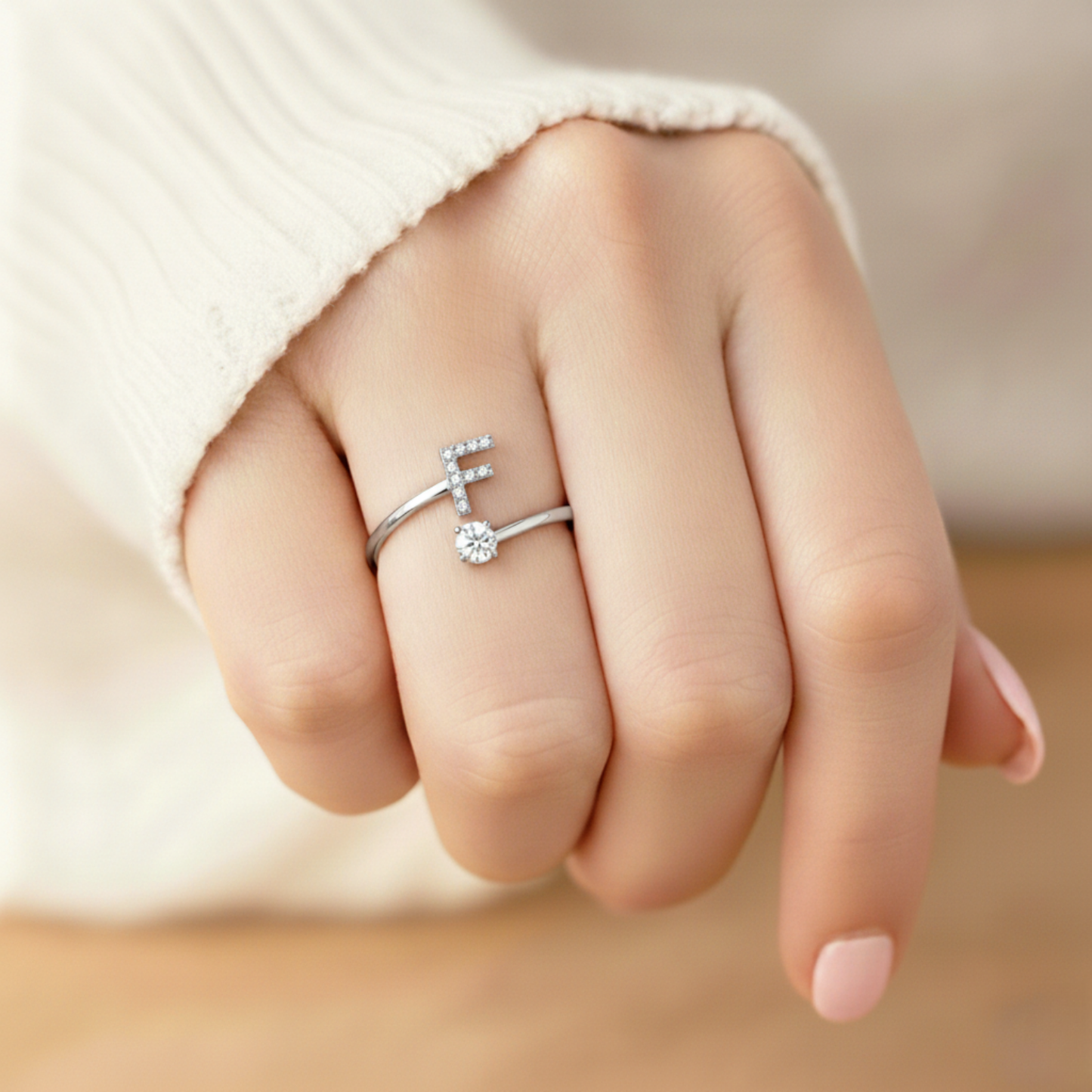 Adjustable Initial Ring "Classic"