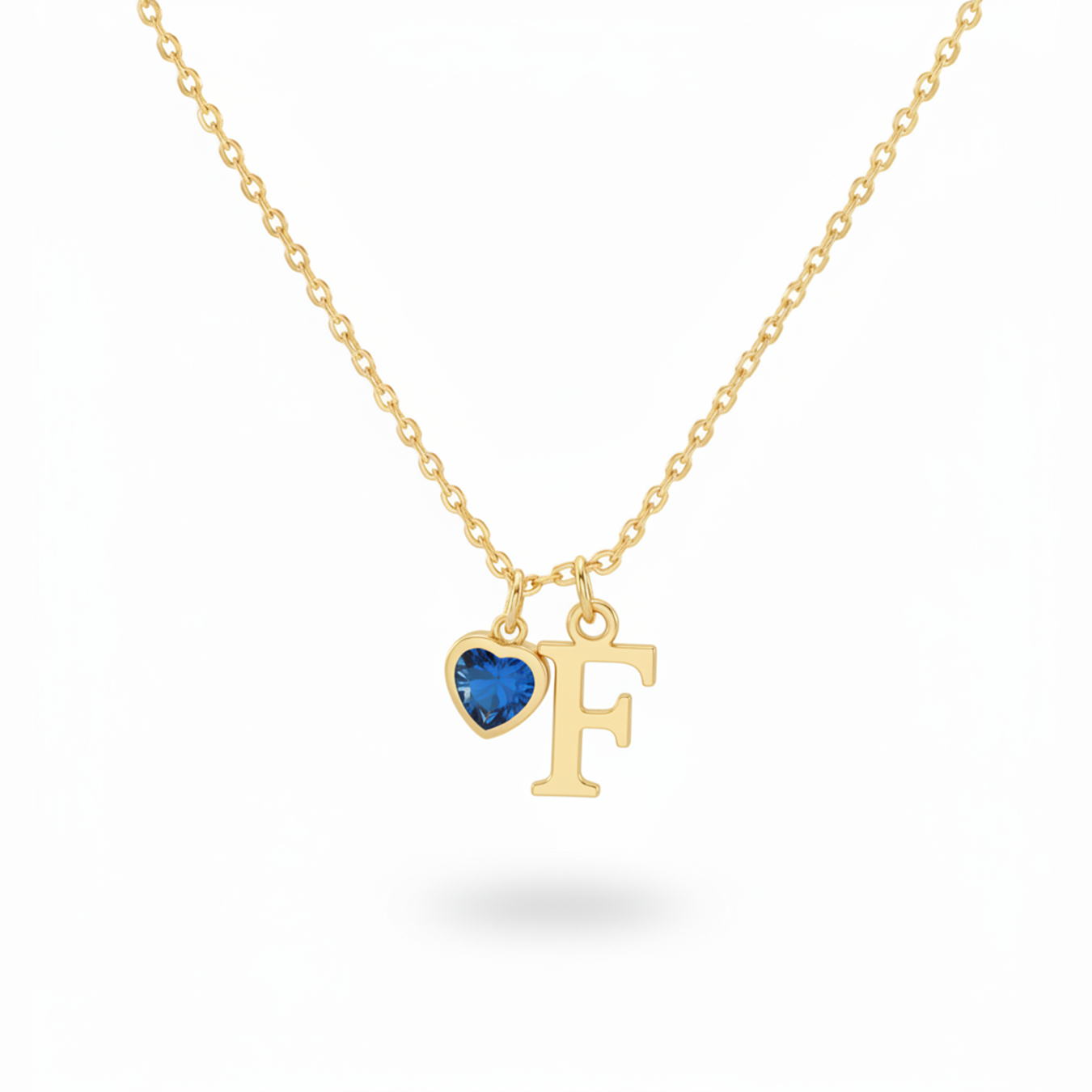 Initial Necklace "Eternal Whisper"