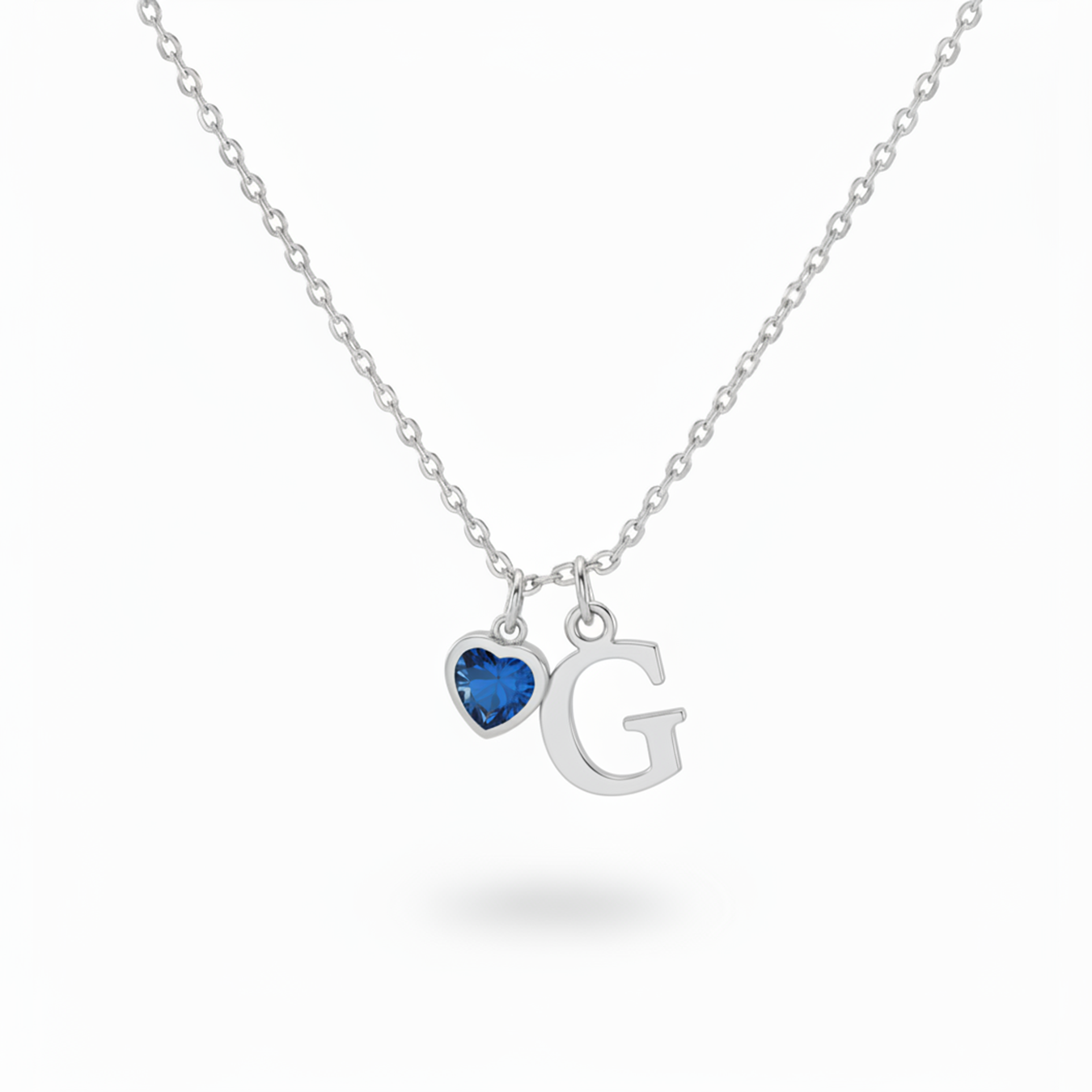 Initial Necklace "Eternal Whisper"