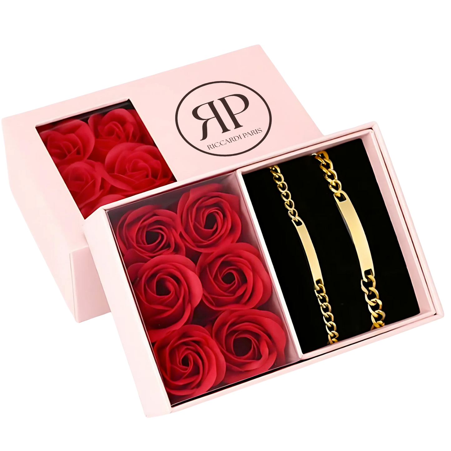 Outmatching Bracelet Set "Love Locked"