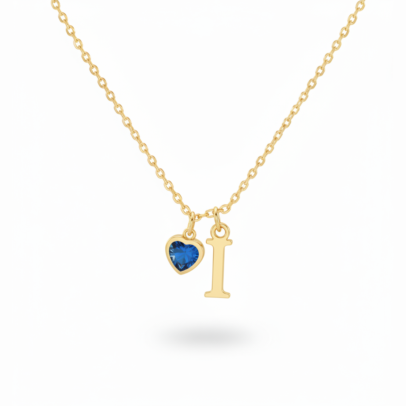 Initial Necklace "Eternal Whisper"