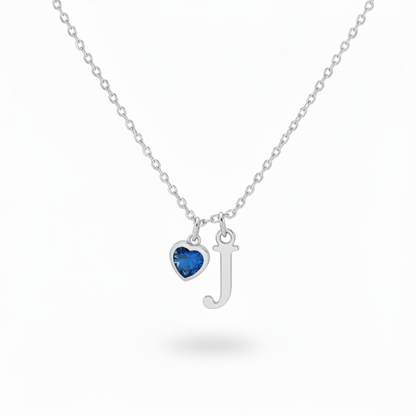 Initial Necklace "Eternal Whisper"