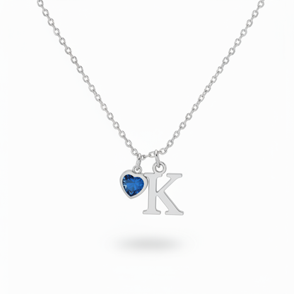 Initial Necklace "Eternal Whisper"