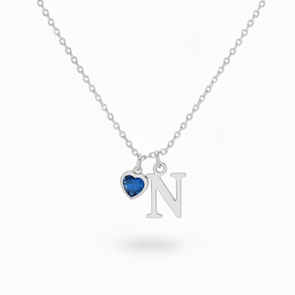 Initial Necklace "Eternal Whisper"