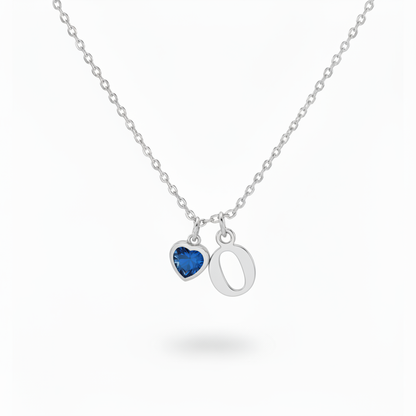 Initial Necklace "Eternal Whisper"
