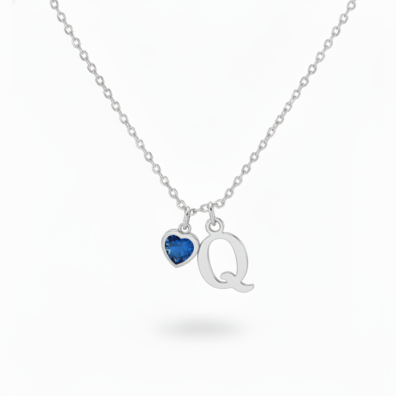 Initial Necklace "Eternal Whisper"