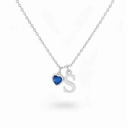 Initial Necklace "Eternal Whisper"