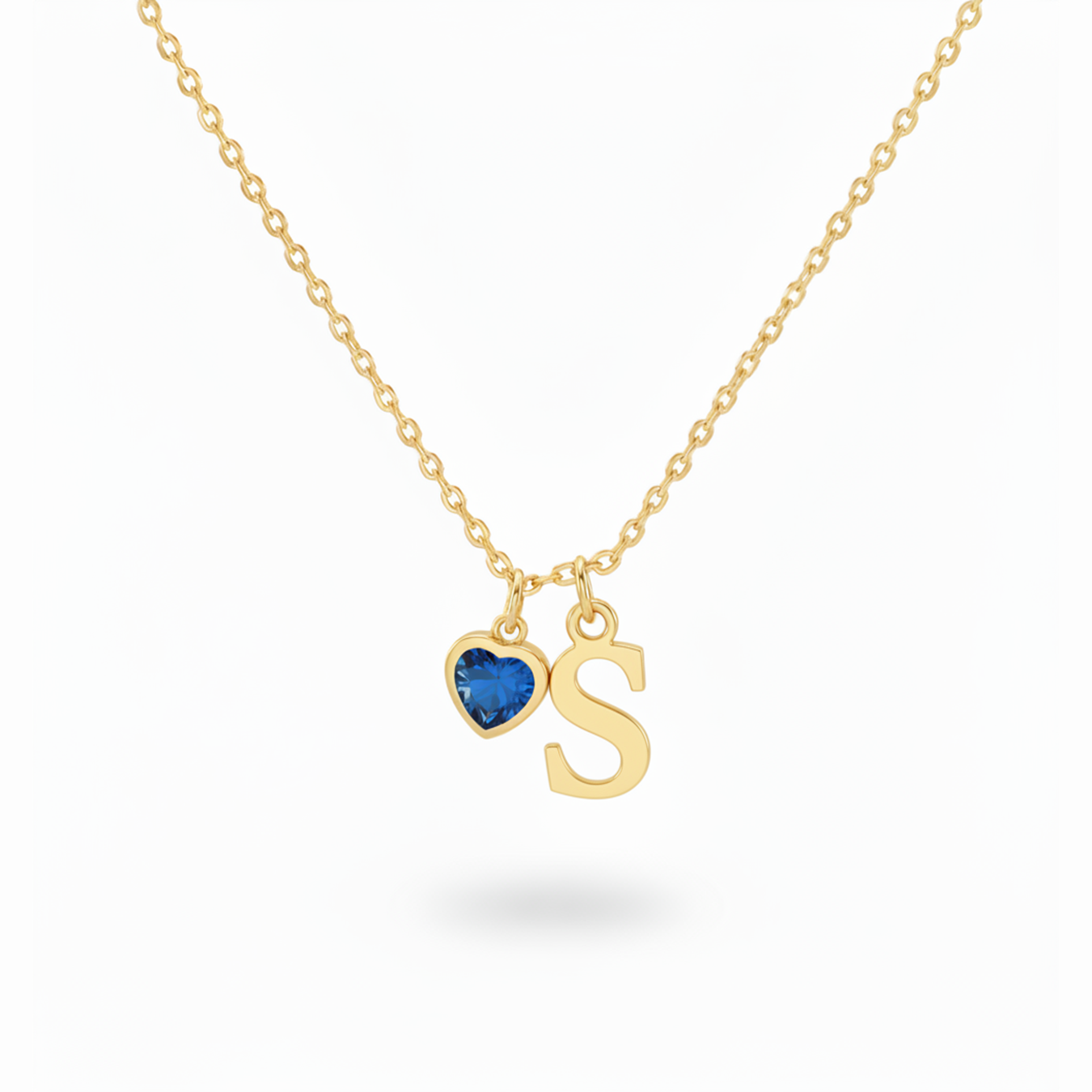 Initial Necklace "Eternal Whisper"