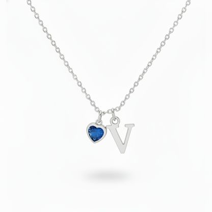 Initial Necklace "Eternal Whisper"