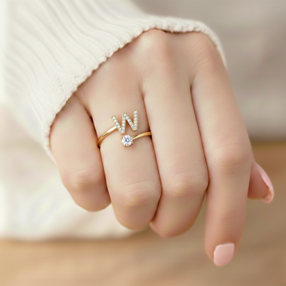 Adjustable Initial Ring "Classic"