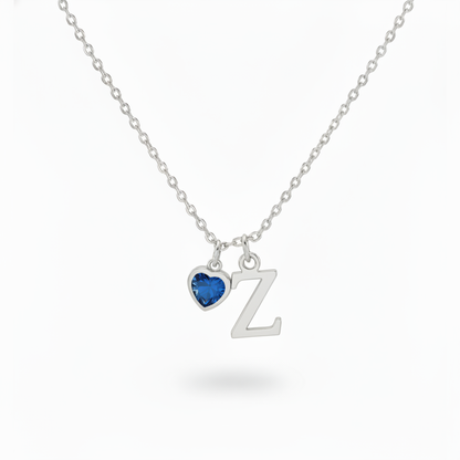 Initial Necklace "Eternal Whisper"