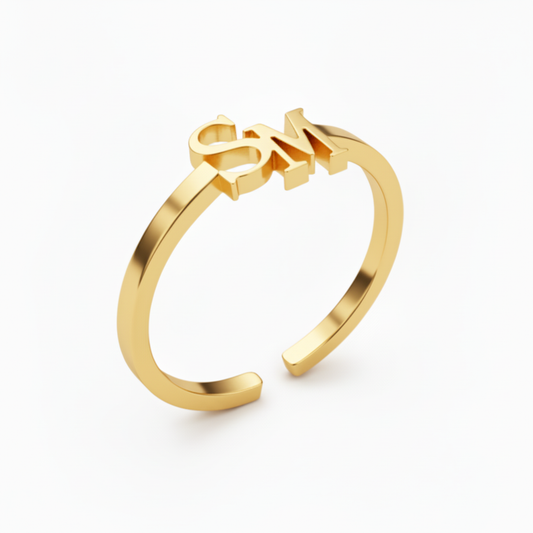 Adjustable Initial Ring "Signature"