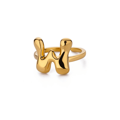 RICCARDI - BAGUE AJUSTABLE "Initial Design" 2 - Riccardi