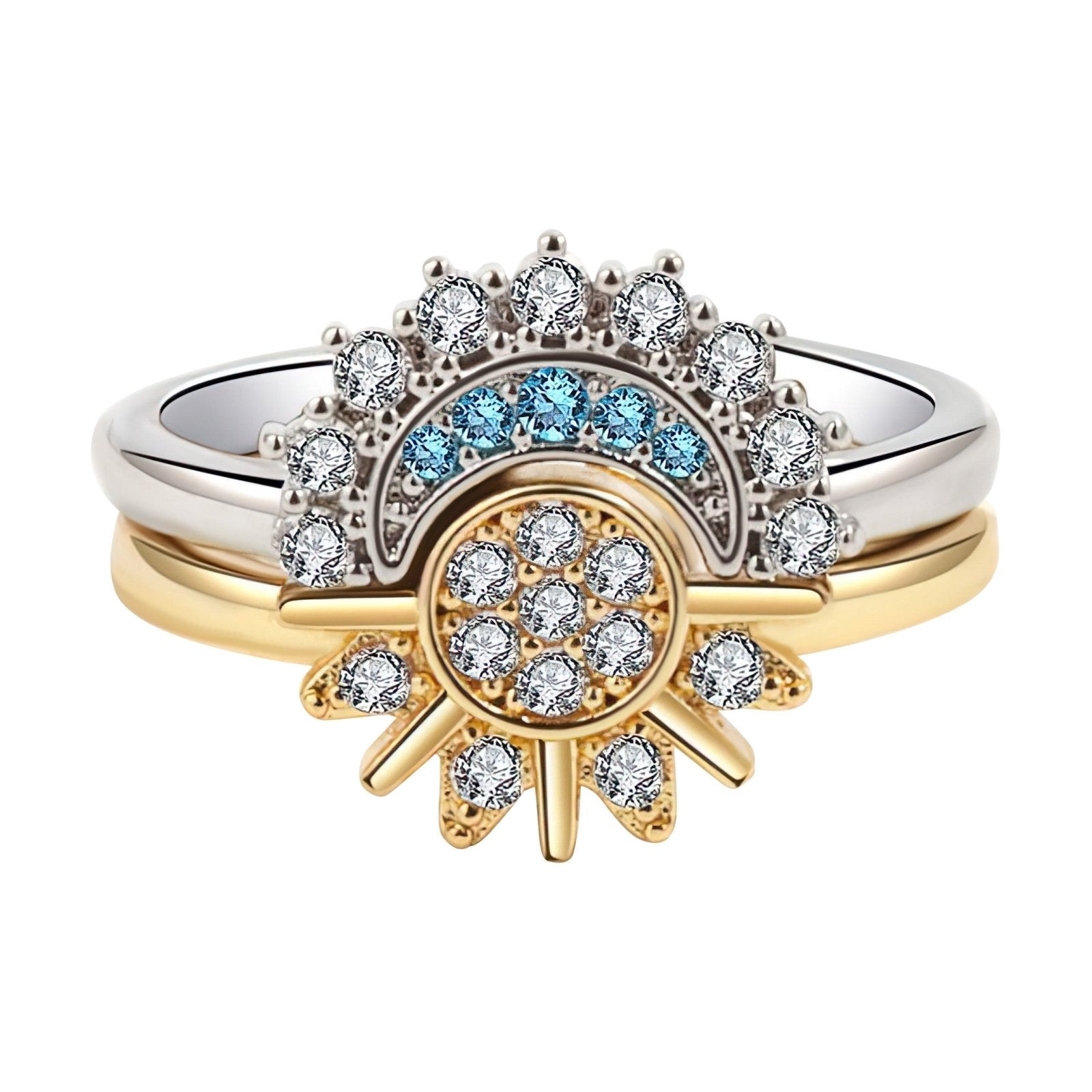 RICCARDI - ENSEMBLE DE BAGUES "Eclipse Glow" - Riccardi