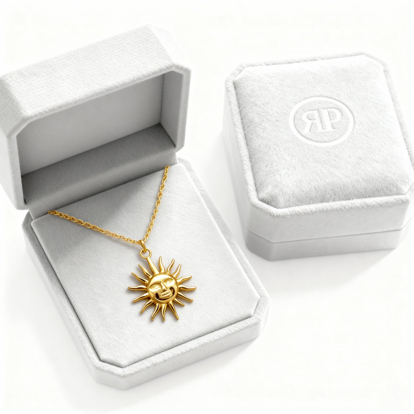 Necklace "Solar Glow"